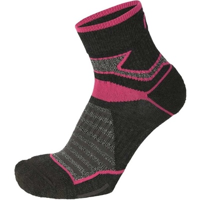 Mico Calza Trekking Corta Everdry-Pp Kids černo růžové