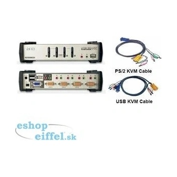 Aten CS-1734B-A7-G KVM 4 1 USB-2.0 PS/2 Audio OSD