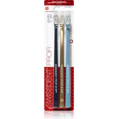 Swissdent Whitening Trio четка за зъби soft 3 бр