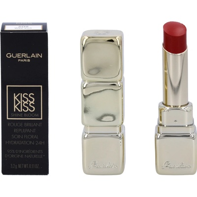Guerlain KissKiss Shine Bloom Lip Colour 509 Wild Kiss rtěnka s matujícím účinkem 3,2 g