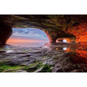DIMEX ART Флизелинов фототапет езеро супериор 375 x 250 см