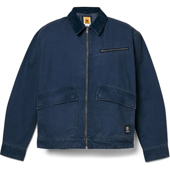 Image 1 of Timberland Яке Timberland Men's Washed Canvas Cotton Long Sleeve Mid-Length Field Jacket - Sapphire 433
