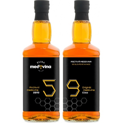 Medovina Elisa dárek k 59. výročí 11% 2 x 0,5 l