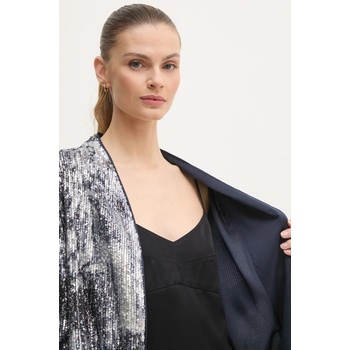 Diane von furstenberg Сако diane von furstenberg в сребристо без закопчаване с десен dvfjs4s003 (dvfjs4s003)