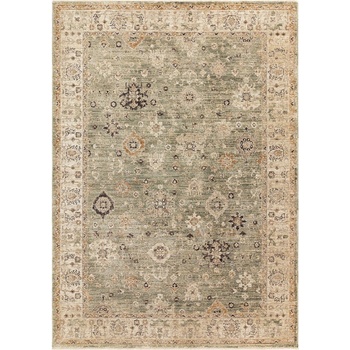 Asiatic Carpets Зелен/бежов ръчно изработен килим 200x300 cm Heriz Ornate - Asiatic Carpets (HERI200300HE04)