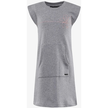 ALPINE PRO Сива рокля за момичета Alpine Pro HUDERO ALPINE PRO | Siv | Момичешки | 128/134