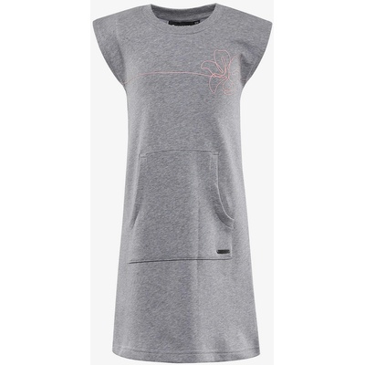 ALPINE PRO Сива рокля за момичета Alpine Pro HUDERO ALPINE PRO | Siv | Момичешки | 128/134