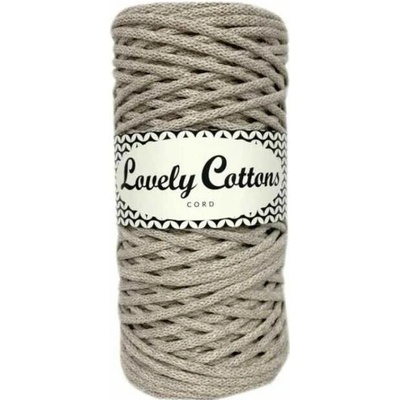Bavlněná šňůra Lovely Cottons 3mm - Cappuccino