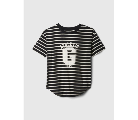 GAP Oversize tričko Gap Athletic Černá