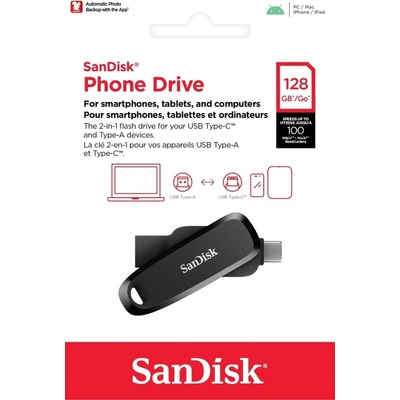 SanDisk Phone Drive 128GB SDDDC6-128G-G46