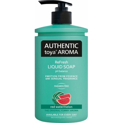 Authentic Toya Aróma Red Watermelon tekuté mydlo dávkovač 400 ml