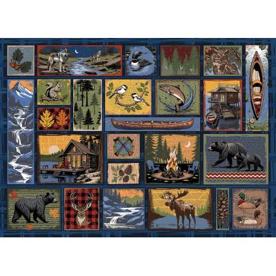 Cobble Hill - Puzzle Woodcraft - 1 000 piese