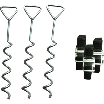 Marimex Sada kotvicí s kovovou sponou (3 ks vrtáků) - trampolína