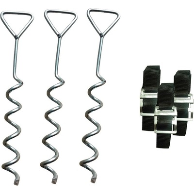 Marimex Sada kotvicí s kovovou sponou (3 ks vrtáků) - trampolína
