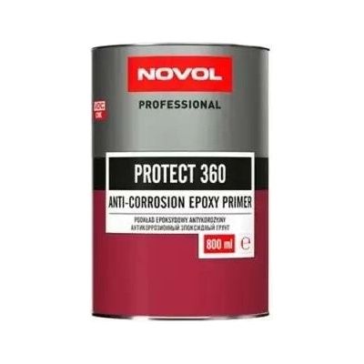 NOVOL PROTECT 360 - Epoxidový antikorozní primer 1:1 Šedý 800ml