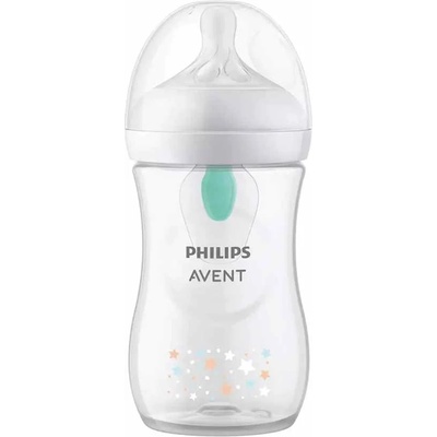Philips Бебешко шише Philips Avent - Natural Response 3.0, AirFree, 260 ml, Коала (SCY673/82)