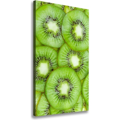 Vertikálny foto obraz tlačený na plátne Kiwi 50x100 cm