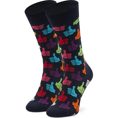 Happy Socks Дълги чорапи unisex Happy Socks THU01-6550 Тъмносин (THU01-6550)