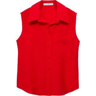 MANGO Блуза 'lim' червено, размер xxl
