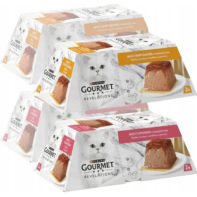 Gourmet Revelations jemná paštéta s kuraťom a omáčkou 2 x 57 g