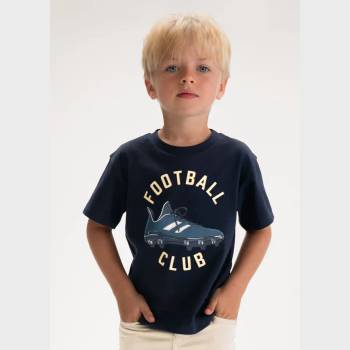 MAYORAL Тениска къс ръкав football club Морско син цвят за мини момче Mayoral