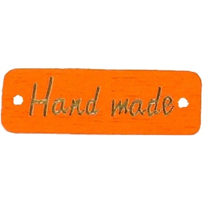 Pro Háčkování Hand made obdélník oranžový