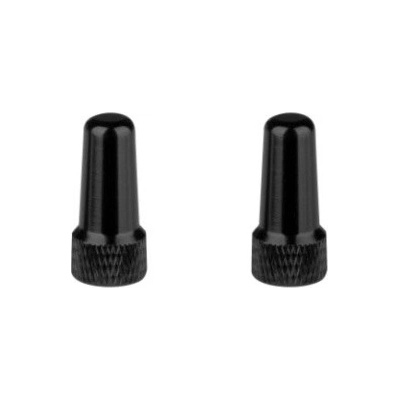 TK 91 čepičky galuskového ventilku, hliníkové, černé