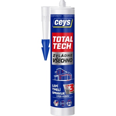 CEYS TOTAL TECH lepidlo a tmel 290g transparentne