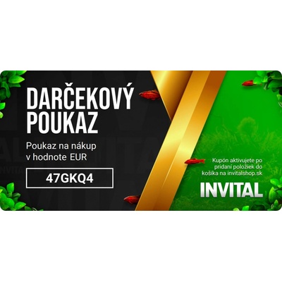 Darčekový poukaz v hodnote 80 EUR