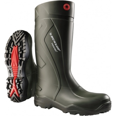 DUNLOP Purofort+ S5 CI SRC Holínky zelená