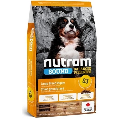Nutram S3 Sound Large Breed Puppy 11,4 kg