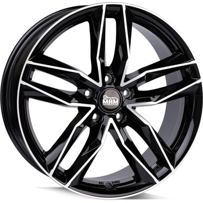MAM RS3 8,5x20 5x112 ET45 black polished