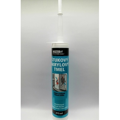 Mastersil Štukový akrylový tmel 315 ml bílá