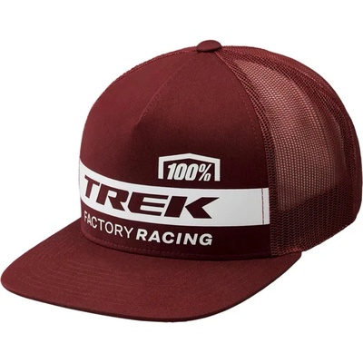 100% Trek Factory Racing tmavě červená