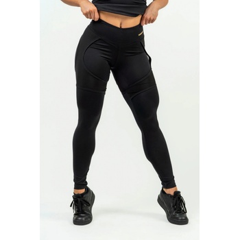 Nebbia Intense Women's High Waist Leggings Mesh Gold