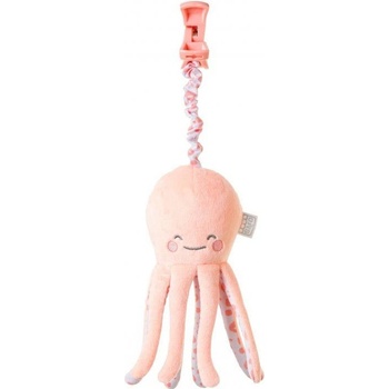 Saro chobotnička s klipem Baby Happy Sea růžová