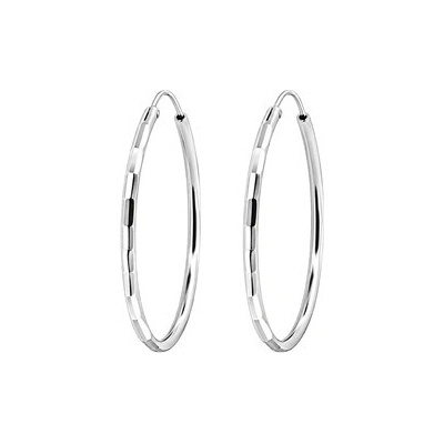Nubis stříbrné náušnice kruhy NB-3042-20