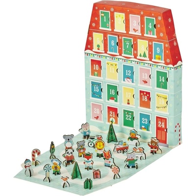 X Petitcollage Vánoční adventní kalendář X