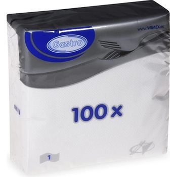 Wimex Obrúsok 1V biely 33x33cm 70ks