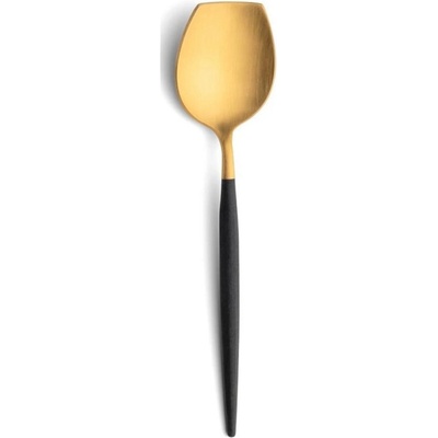 Cutipol Lžička na cukr GOA D.12cm zlatá/černá rukojeť