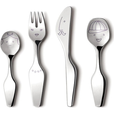 Georg Jensen Dětský příbor Twist family 4 ks