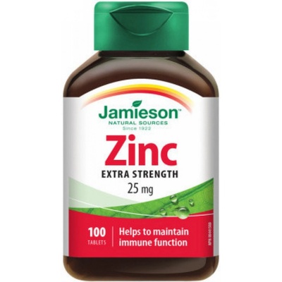 Jamieson Zinek 25 mg 100 tablet