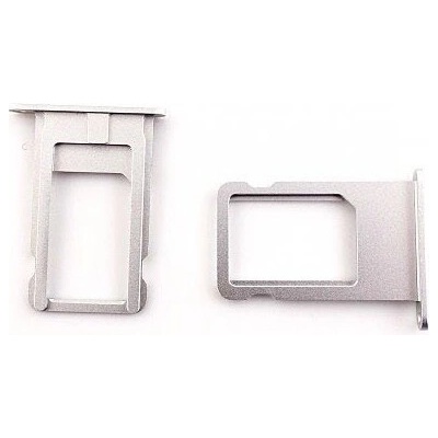Šuplík pro NanoSIM kartu pro iPhone 6 a iPhone 6 Plus Stříbrná