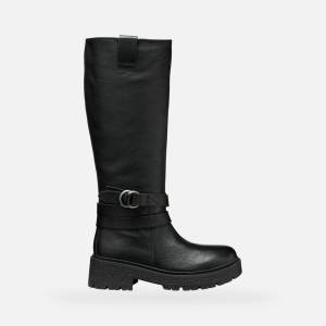 GEOX Черни дамски ботуши Geox Eivette Geox | Cheren | ЖЕНИ | 36