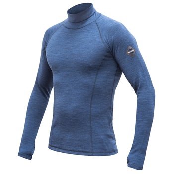 Sensor Merino Bold Roll Neck с дълъг ръкав Размер: XXL / Цвят: син