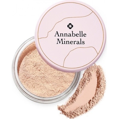 Annabelle Minerals Radiant Mineral Foundation minerálny púdrový make-up pre rozjasnenie pleti Golden Fair 4 g