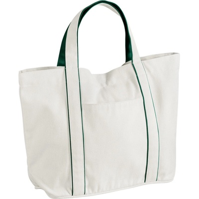 Westford Mill Taška Courtside W 950 9 5l COT500950aln99-soft white/ Bílá soft/zelená