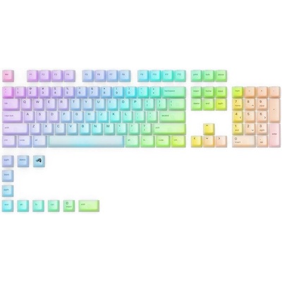 GLORIOUS Капачки за механична клавиатура Glorious Polychroma RGB PBT 115-Keycaps, ANSI, US-Layout (GL-KEY-GAKC-506)