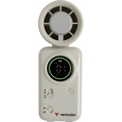 Verbatim Cool n Go Ice Touch Mini ventilátor bílo-stříbrný 32346