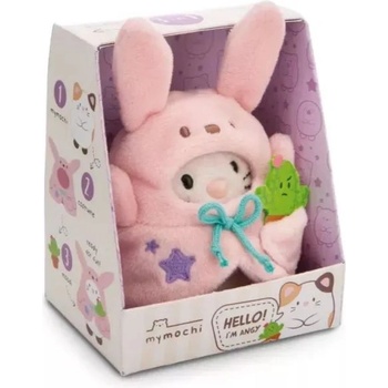 NICI Ници MyMochi: Ангел меко коте, в костюм - 8 см, в подаръчна кутия (61141)